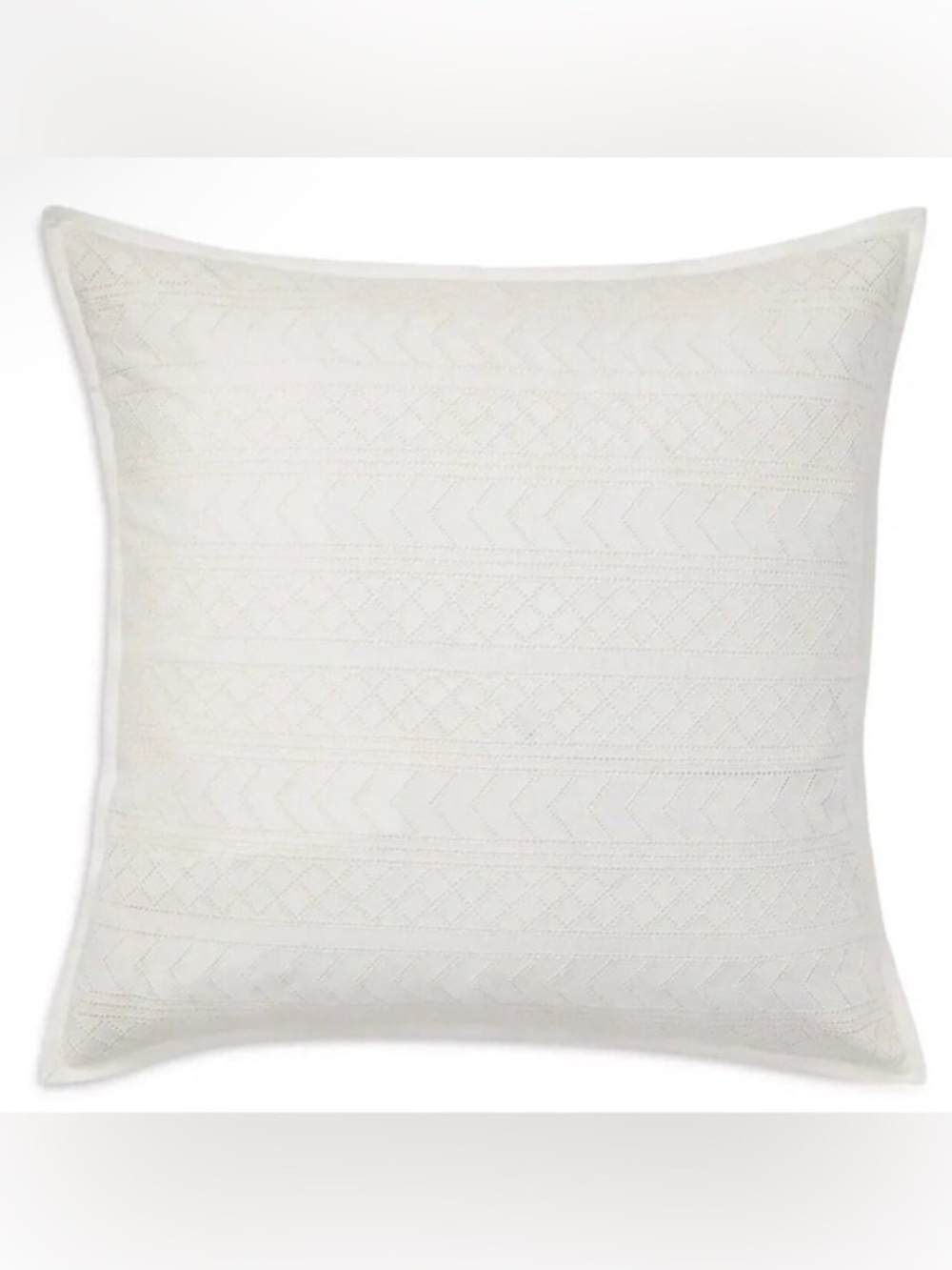 Lauren RALPH LAUREN WILLA EURO PILLOW SHAM Set of 2 CREAM BEAUTIFUL